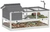 PawHut Schildkrötenhaus aus Holz Schildkrötengehege mit Produktbild-Vorschau 1