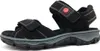 Rieker Damen Echtleder Sandalette schwarz, Damen:38 EU Produktbild-Vorschau 73