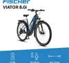 FISCHER E-Bike Pedelec Trekking Viator 8.0i Trapeze, Podgląd zdjęcia produktu 20