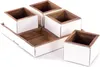 HOLZ AUFBEWAHRUNGSKISTEN "CUBO" | 24x9 cm (BxH), Mahagoni | Produktbild-Vorschau 3