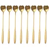 8-teiliges Blumenlöffel-Dessertlöffel-Set, Produktbild-Vorschau 1