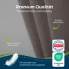 Sensalou Spannbettlaken 60 x 120 cm - Grau (1er Pack) Produktbild-Vorschau 3