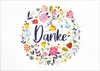 Friendly Fox 12 Dankeskarten Blumen, 12 Dankeschön Karten Produktbild-Vorschau 1