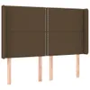 Möbel Boxspringbett mit Matratze & LED Dunkelbraun 140x200 Produktbild-Vorschau 7