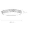 LED Deckenlampe rund Ø 22,5 cm Holz (Kiefer) Weiß 4400 K Produktbild-Vorschau 8