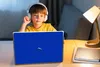MuchoWow® Laptop Aufkleber Sticker Cover Vintage - Blau - Produktbild-Vorschau 3