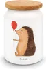 Mr. & Mrs. Panda Dose Igel Luftballon - Weiß - Geschenk, Produktbild-Vorschau 1