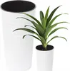 Obal na květináč LILIA PROUTÍ plastový bílý d25x47cm Náhled obrázku produktu 9
