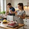 Elektrický stroj na krájanie mäsa – pre komerčné a domáce Náhľad obrázku produktu 5