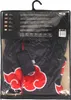 The image shows the back of a product packaging for a child's costume, with the costume itself visible inside the clear plastic. Produktbild-Vorschau