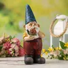 Gartenzwerg HANS - Zwerg mit Schnecke - Dekofigur - Produktbild-Vorschau 1