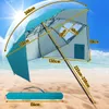 Faziango Strandschirm 210 cm Sonnenschirm mit UV Schutz Produktbild-Vorschau 2