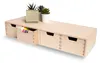 Creative Deco Mini Houten Kist met 4 laden, 56 x 20,5 x 10 Productafbeelding-voorbeeld 1