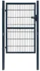 vidaXL Ocelová brána 100x200 cm antracitová Náhled obrázku produktu 7