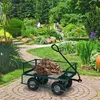 Relaxdays Handwagen, praktischer Bollerwagen für den Produktbild-Vorschau 3