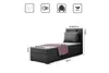 Kaiser Möbel Boxspringbett mit bettkasten matratze topper Produktbild-Vorschau 4