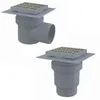 AlcaDrain Bodenablauf 150×150/110 mm mit einem senkrechten Produktbild-Vorschau 6