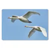 MuchoWow® Mauspad Mousepad Schwan - Vogel - Himmel - Blau Produktbild-Vorschau 1