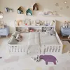 UnboxG Kinderbett Bodenbett 140x200 mit Rausfallschutz & Produktbild-Vorschau 2