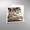 Poster - Poster ohne Rahmen - Tiger Wild Baum - 70x100 cm - Produktbild-Vorschau 3