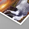 Poster - Poster ohne Rahmen - Kirkjufell Wasserfall Berg - Produktbild-Vorschau 2