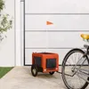 "2026 Promotion" Fahrradanhänger Hunde Orange und Schwarz Produktbild-Vorschau 1