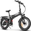 20 ZOLL Elektrofahrrad E-BIKE 15AH Klapprad Fatbike Produktbild-Vorschau 4