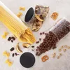 Barattolo in vetro con coperchio in bambù per spaghetti e Anteprima dell’immagine prodotto 4