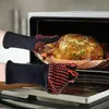 2x Grillhandschuhe Feuerfest 800°C Schutzhandschuhe Produktbild-Vorschau 2