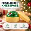 Dumpling Squishy XXL Weihnachten Ø 9 cm – Antistress Fidget Produktbild-Vorschau 2