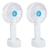 Two white portable spray fans are shown side-by-side against a white background. Produktbild-Vorschau