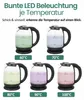 Emerio WK-119255, 2200 W, Schwarz, Transparent, Regelbare Produktbild-Vorschau 3