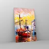 Bilder auf glas - Einteilig - Boot Segel Meer - 80x120cm - Produktbild-Vorschau 4