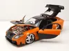 Mazda RX-7 1993 orange schwarz Fast & Furious Han Produktbild-Vorschau 4