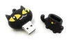 Onwomania mačka v čiernej farbe sedí roztomilý Funny USB Náhľad obrázku produktu 2