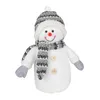 Deko LED Schneemann Weichnachtsdeko Weihnachten Figur Produktbild-Vorschau 1