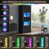 Merax Vitrine haute brillance avec éclairage LED et Voir les images du produit 11