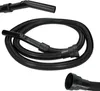 A black flexible vacuum cleaner hose with two attachments, shown against a white background. Náhľad obrázku produktu
