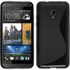 PhoneNatic Case kompatibel mit HTC Desire 700 - schwarz Produktbild-Vorschau 1
