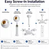 E27 & B22 Deckenventilator mit 5 Flügeln – LED Produktbild-Vorschau 8