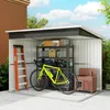 Outsunny Gartenschuppen, mit Fenster, 260 x 177 x 190 cm, Produktbild-Vorschau 8