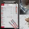Magnetischer Haushaltsplaner abwischbar inkl. 4 Stifte Bunt Produktbild-Vorschau 7