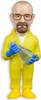 A figurine of Walter White from Breaking Bad in his hazmat suit, holding a beaker. Podgląd zdjęcia produktu