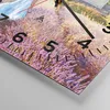 Wanduhr - Quadrat - Glasuhr - Boho Heidekraut Frau - Produktbild-Vorschau 5