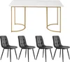 A dining table with four chairs. Anteprima dell’immagine prodotto