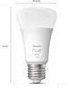 Philips Hue LED lamp, E27, set van 2, 9,5W, 1100lm, wit Productafbeelding-voorbeeld 2