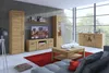 Kommode Cortina 3-türig aus MDF mit Glaseinsatz Softclose Produktbild-Vorschau 3