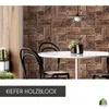 A dining table with chairs set against a wood-paneled wall. Produktbild-Vorschau