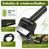 2000mAh Elektro-Grillbürste,  3-in-1 Set mit Handschuhen & Produktbild-Vorschau 4