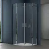 doporro Cabine de Douche Pare-Douche Douche en Quart de Voir les images du produit 1